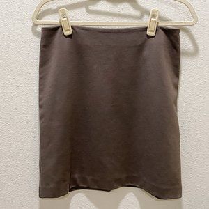 NEW YORK & COMPANY Light Gray Stretch Skirt 6